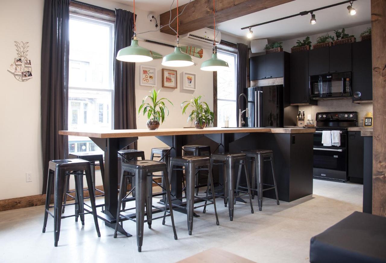 Le Bed & Cocktail - Appartement Sur L'Avenue Du Mont-Royal مونتريال المظهر الخارجي الصورة